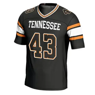Game Men's Jackson Mathews Tennessee Volunteers Replica Football Jersey - Black