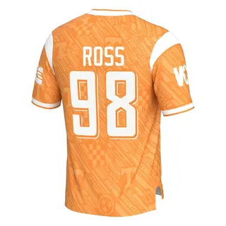 Game Men's Jackson Ross Tennessee Volunteers Replica Highlight Print Football Jersey - Orange