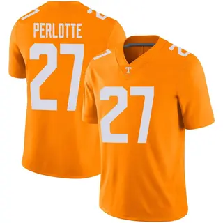 Game Men's Jadon Perlotte Tennessee Volunteers Nike Football Jersey - Orange