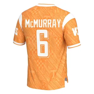 Game Men's Jalen McMurray Tennessee Volunteers Replica Highlight Print Football Jersey - Orange