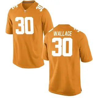 Game Men's Jamal Wallace Tennessee Volunteers Nike College Jersey - Orange