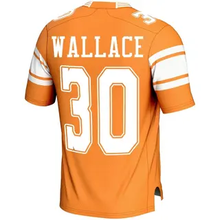 Game Men's Jamal Wallace Tennessee Volunteers Replica Football Jersey - Orange