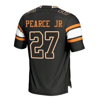 Game Men's James Pearce Jr. Tennessee Volunteers Replica Football Jersey - Black
