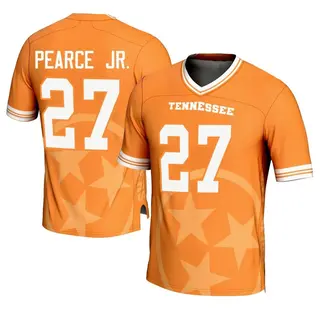 Game Men's James Pearce Jr. Tennessee Volunteers Replica Icon Print Football Jersey - Orange