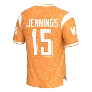 Game Men's Jauan Jennings Tennessee Volunteers Replica Highlight Print Football Jersey - Orange