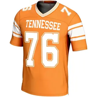 Game Men's Javontez Spraggins Tennessee Volunteers Replica Football Jersey - Orange