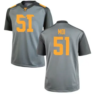 Game Men's Jaxson Moi Tennessee Volunteers Nike College Jersey - Gray