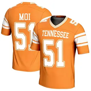 Game Men's Jaxson Moi Tennessee Volunteers Replica Football Jersey - Orange