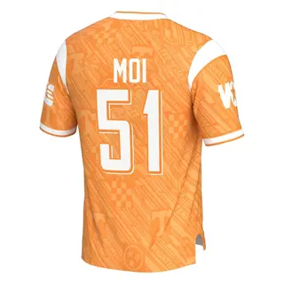 Game Men's Jaxson Moi Tennessee Volunteers Replica Highlight Print Football Jersey - Orange