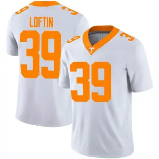 Game Men's Jayden Loftin Tennessee Volunteers Nike Football Jersey - White