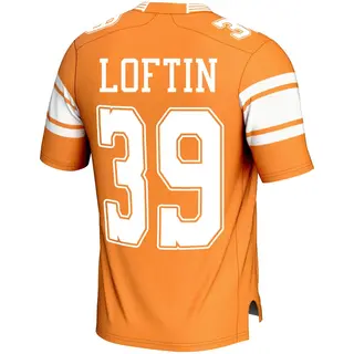 Game Men's Jayden Loftin Tennessee Volunteers Replica Football Jersey - Orange