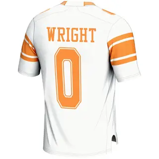Game Men's Jaylen Wright Tennessee Volunteers Replica 2nd Football Jersey - White