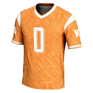 Game Men's Jaylen Wright Tennessee Volunteers Replica Highlight Print Football Jersey - Orange
