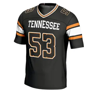 Game Men's Jeremiah Crawford Tennessee Volunteers Replica Football Jersey - Black
