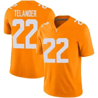 Game Men's Jeremiah Telander Tennessee Volunteers Nike Football Jersey - Orange
