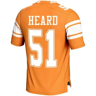 Game Men's Jeremias Heard Tennessee Volunteers Replica Football Jersey - Orange