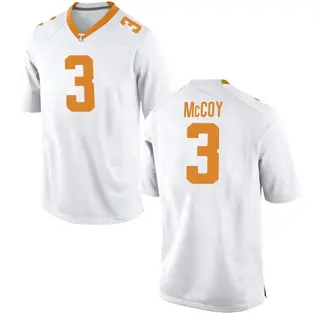 Game Men's Jermod McCoy Tennessee Volunteers Nike College Jersey - White
