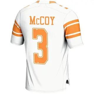 Game Men's Jermod McCoy Tennessee Volunteers Replica 2nd Football Jersey - White
