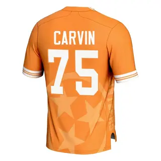 Game Men's Jerome Carvin Tennessee Volunteers Replica Icon Print Football Jersey - Orange