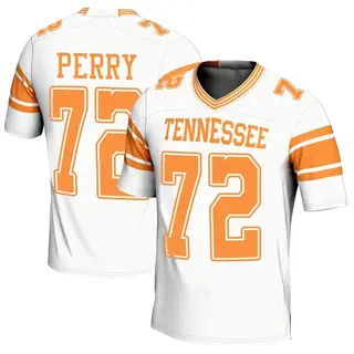 Game Men's Jesse Perry Tennessee Volunteers Replica 2nd Football Jersey - White