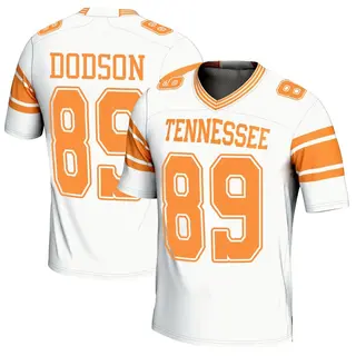 Game Men's Joakim Dodson Tennessee Volunteers Replica 2nd Football Jersey - White