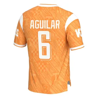 Game Men's Joey Aguilar Tennessee Volunteers Replica Highlight Print Football Jersey - Orange