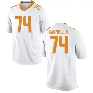 Game Men's John Campbell Jr. Tennessee Volunteers Nike College Jersey - White