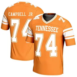 Game Men's John Campbell Jr. Tennessee Volunteers Replica Football Jersey - Orange
