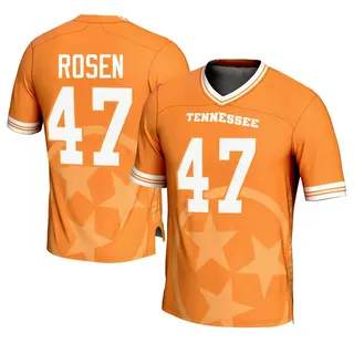 Game Men's John Rosen Tennessee Volunteers Replica Icon Print Football Jersey - Orange