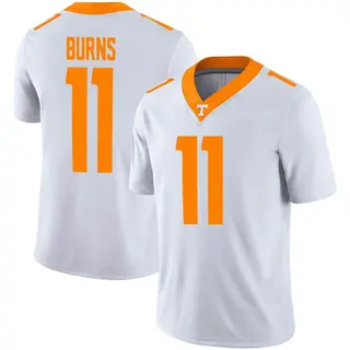 Game Men's Jordan Burns Tennessee Volunteers Nike Football Jersey - White