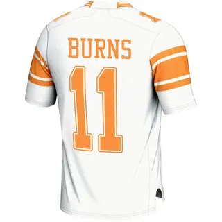 Game Men's Jordan Burns Tennessee Volunteers Replica 2nd Football Jersey - White