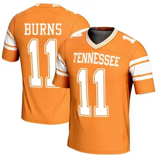 Game Men's Jordan Burns Tennessee Volunteers Replica Football Jersey - Orange