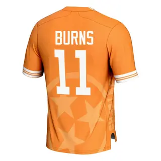 Game Men's Jordan Burns Tennessee Volunteers Replica Icon Print Football Jersey - Orange