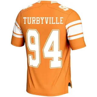 Game Men's Josh Turbyville Tennessee Volunteers Replica Football Jersey - Orange
