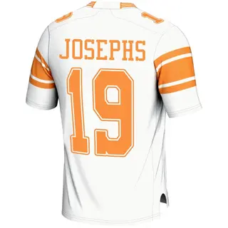 Game Men's Joshua Josephs Tennessee Volunteers Replica 2nd Football Jersey - White