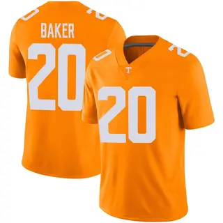 Game Men's Justin Baker Tennessee Volunteers Nike Football Jersey - Orange