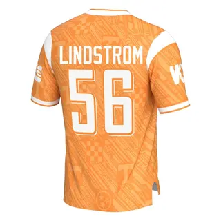 Game Men's Kellen Lindstrom Tennessee Volunteers Replica Highlight Print Football Jersey - Orange