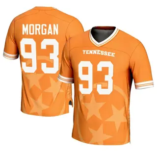 Game Men's Kolby Morgan Tennessee Volunteers Replica Icon Print Football Jersey - Orange