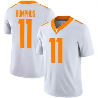 Game Men's LaTrell Bumphus Tennessee Volunteers Nike Football Jersey - White