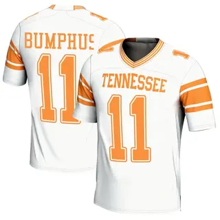 Game Men's LaTrell Bumphus Tennessee Volunteers Replica 2nd Football Jersey - White
