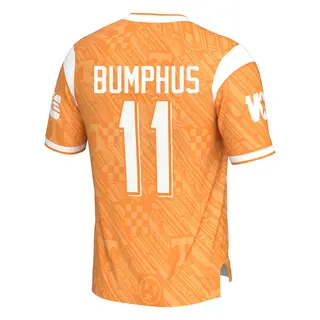 Game Men's LaTrell Bumphus Tennessee Volunteers Replica Highlight Print Football Jersey - Orange