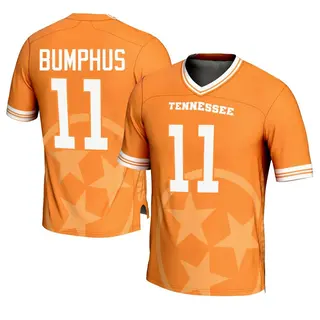 Game Men's LaTrell Bumphus Tennessee Volunteers Replica Icon Print Football Jersey - Orange