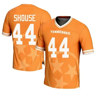 Game Men's Luke Shouse Tennessee Volunteers Replica Icon Print Football Jersey - Orange
