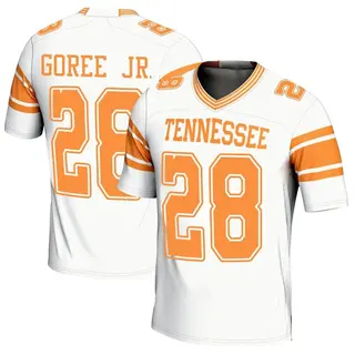 Game Men's Marcus Goree Jr. Tennessee Volunteers Replica 2nd Football Jersey - White