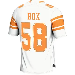 Game Men's Marshall Box Tennessee Volunteers Replica 2nd Football Jersey - White