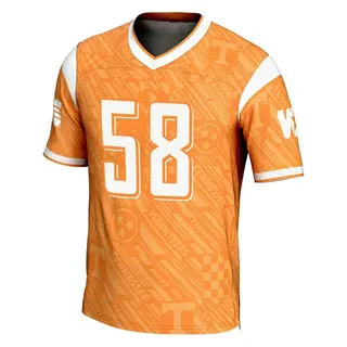 Game Men's Marshall Box Tennessee Volunteers Replica Highlight Print Football Jersey - Orange