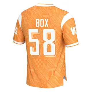 Game Men's Marshall Box Tennessee Volunteers Replica Highlight Print Football Jersey - Orange