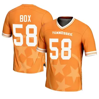 Game Men's Marshall Box Tennessee Volunteers Replica Icon Print Football Jersey - Orange