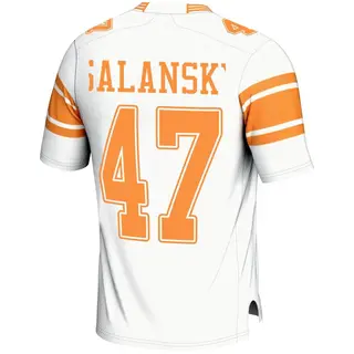 Game Men's Matthew Salansky Tennessee Volunteers Replica 2nd Football Jersey - White
