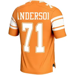 Game Men's Max Anderson Tennessee Volunteers Replica Football Jersey - Orange